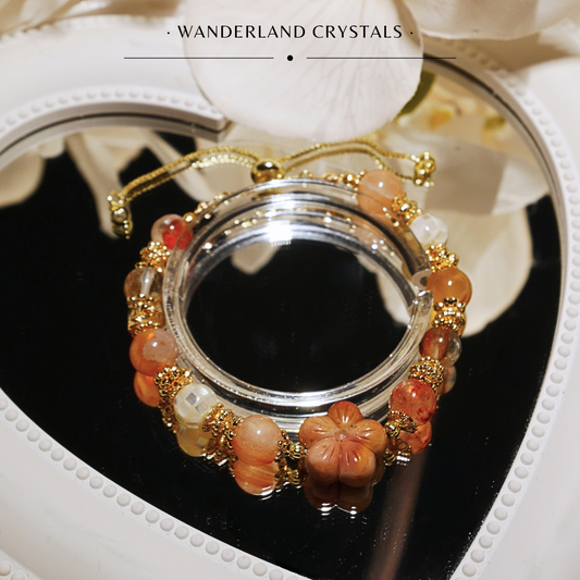 Chloe Alashan Agate Crystal Bracelet
