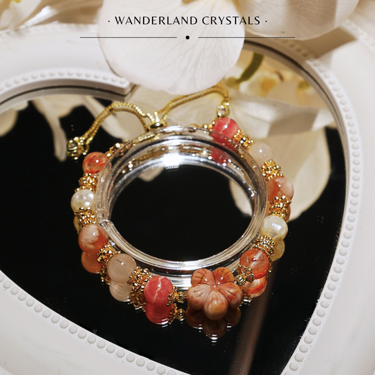 Effie Alashan Agate Crystal Bracelet