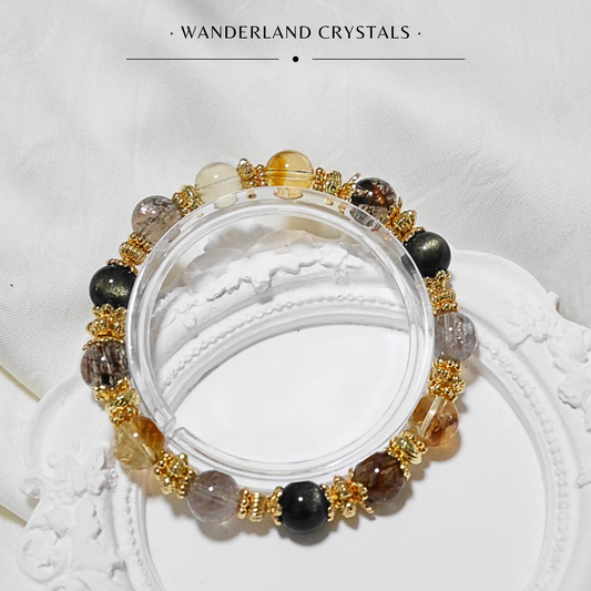 La Solaire Mission to Moon Crystal Bracelet