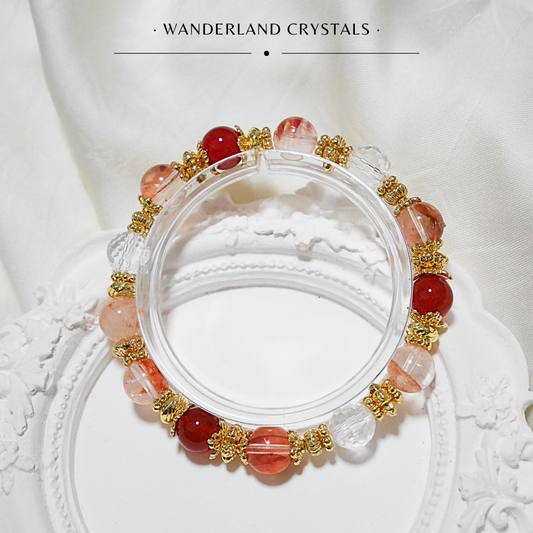 La Solaire Mission to Mars Crystal Bracelet