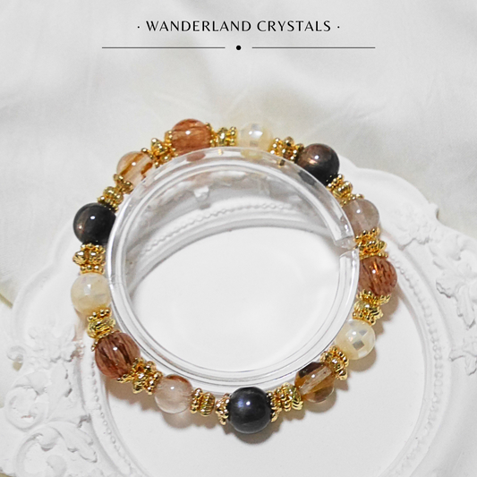 La Solaire Mission to Jupiter Crystal Bracelet